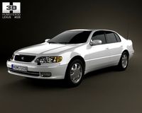 Lexus GS S140 1996 3D Model