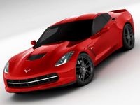 Chevrolet Corvette C7 Stingray MY2014 3D Model