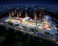 City shopping mall 078 3D Model