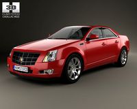 Cadillac CTS 2008 3D Model
