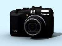 Canon PowerShot G12 3D Model