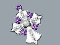 Cross pilgrim 3D Model