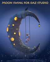 Moon swing for Daz Studio