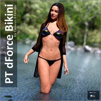 Paper Tiger's dForce Bikini For Genesis 8 Female
