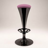 Metal Bar Stool 3D Model