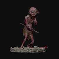 Dobby Zombie for 3DPrinting | 3D