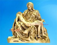 M1023 Jesus Body Dead Sculpture Marry Mother Statue File | 3D