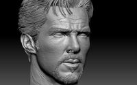 Doctor Stephen Strange Benedict Cumberbatch HEAD | 3D