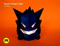 Gengar  low poly jack o lantern | 3D