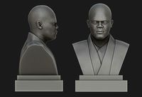 Mace Windu jedi master | 3D