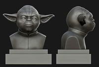 Yoda jedi master | 3D