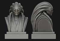 Kit Fisto jedi master | 3D
