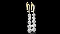 K EARRINGS N6 | 3D