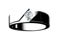 ladies ring soliter | 3D