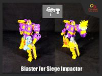 Blaster for Transformers Siege Impactor | 3D