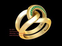 2057 Diamond Chain ring | 3D