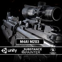 M4A1 M203