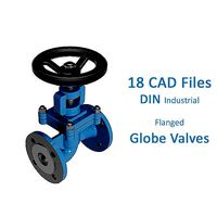 Bellow Sealed Globe Valves - DIN Flanged Ends -