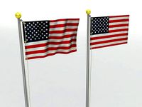 American Flag Pole