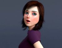 Jasmin Cartoon Girl