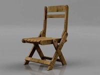 Wooden Foldable Chair