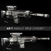 gun assault for 3dsmax and vray