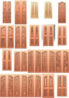 80 pcs Door relief files for artcam programmes