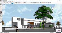 Sketchup 123 - kindergarten