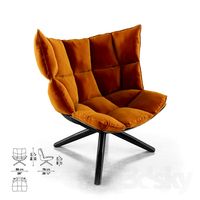 Husk chair factory B &amp;amp; B Italy