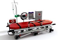 Ambulance Equipment with Stretcher