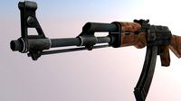 Ak74 VR AR Ready For Game