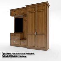 The furniture in the hallway