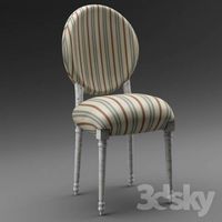 CREAZIONI FIAMMETTA RING BACK CHAIR 3D Model