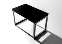 BLACK AND WHITE INVICTA INTERIOR OFFICE CABINET DESK