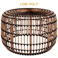 Somerset Cocktail Table - Arteriors 3d model