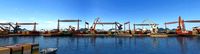 Urban Dock warehouse loading and unloading crane