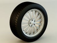Wheel 3D Model