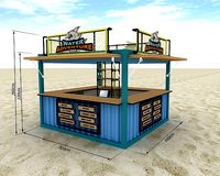 beach side Kiosk Design