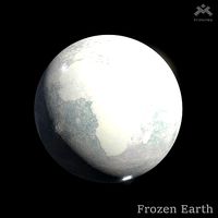 Frozen Earth Planet - 8k PBR