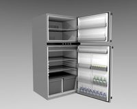 Refrigerator 3D 3D Model