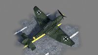 WWII Germanic Ju87 Stuka Dive bomber