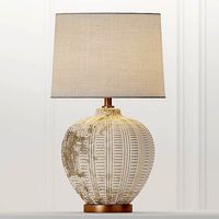 COX and COX Textured Ceramic Table Lamp