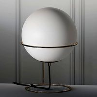 COX and COX Frosted Glass Globe Lamp