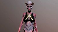 Alien female Rose