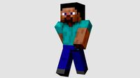 Steve character from Minecraft game