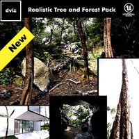Realistic Tree and Forest Pack 02