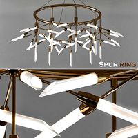 Spur Ring Chandelier
