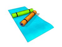Yoga Mats lowpoly