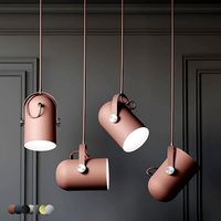 Warmly - Modern Nordic Angled Drop Lights - 7 Colors