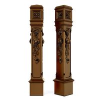 stair column for cnc